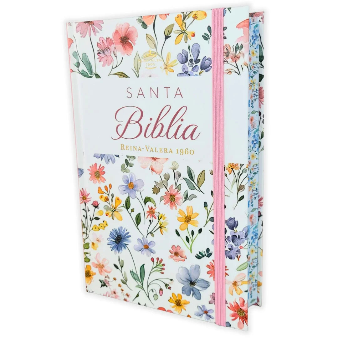 Biblia RVR1960 | Tapa Dura Primavera Blanca
