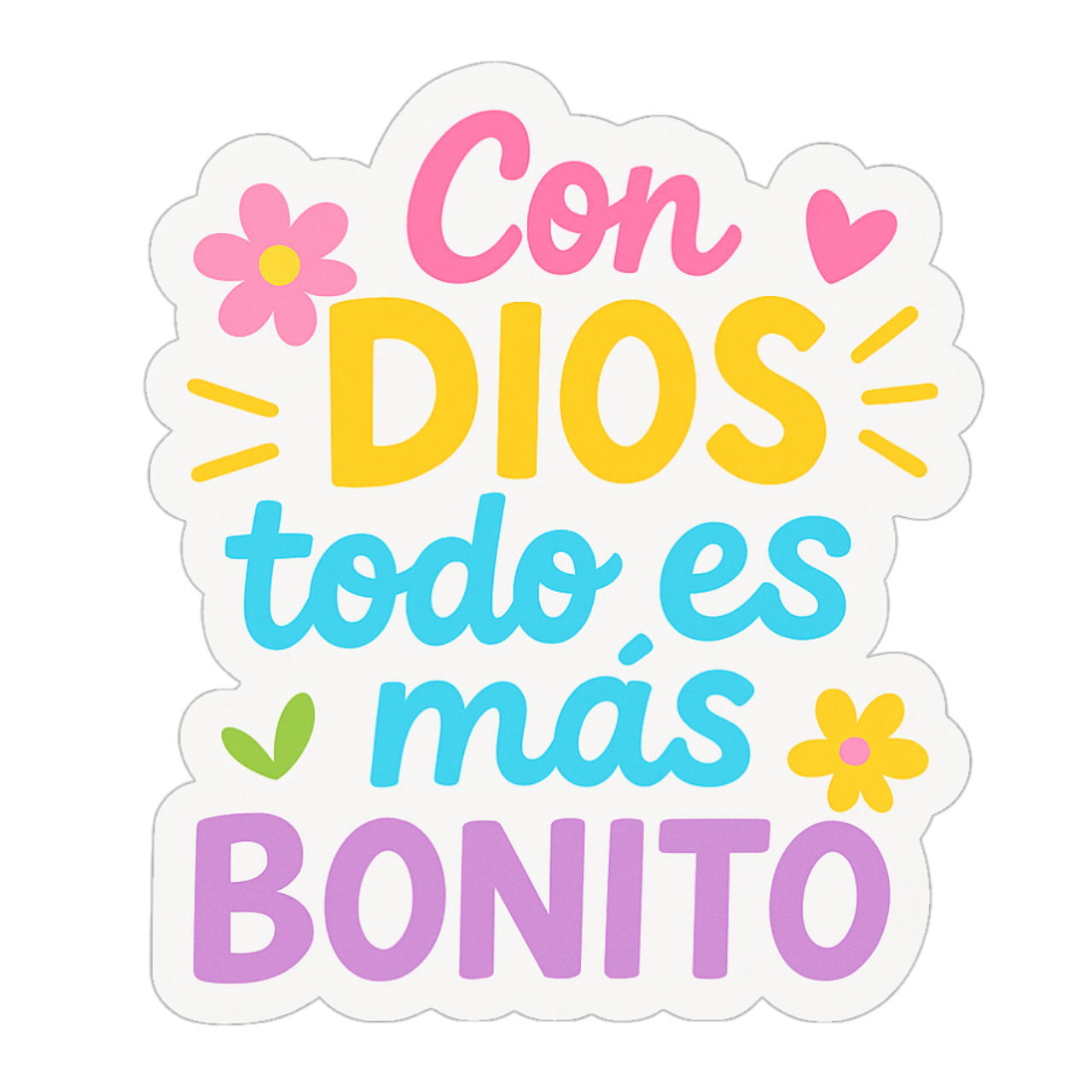 Con Dios todo es…